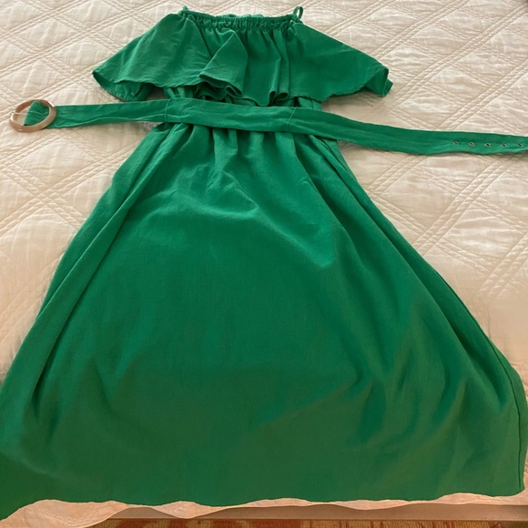 Flying Tomato Green Maxi Dress - Picture 2 of 4